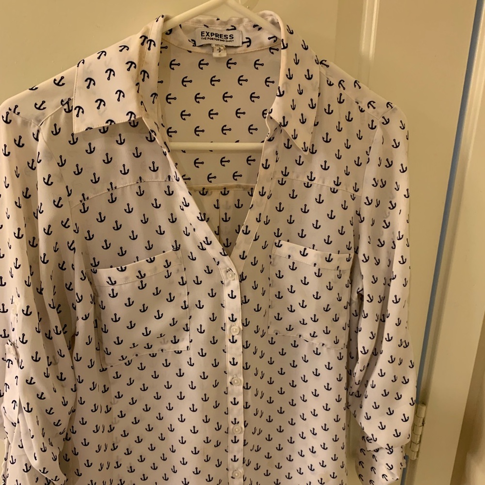 Express portifino anchor shirt